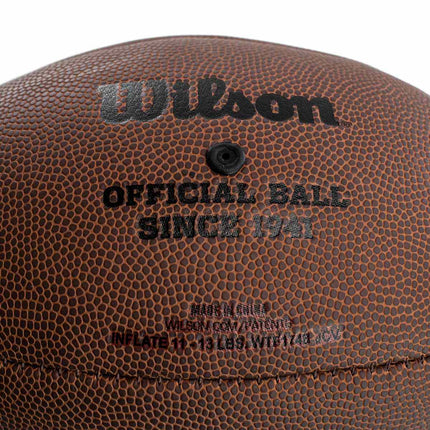 Wilson NFL Team Logo Cleveland Browns (Gr. 9) American Football WTF1748XBCL - braun-orange