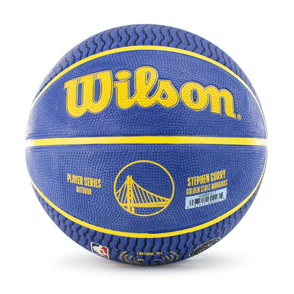 Wilson NBA Player Icon Outdoor Basketball Stephen Curry Golden State Warriors Größe 7 WZ4006101XB7-