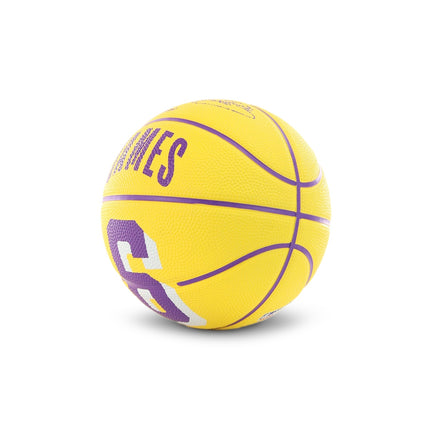 Wilson NBA Lebron James Los Angeles Lakers Player Icon Mini Basketball Größe 3 WZ4007201XB3-