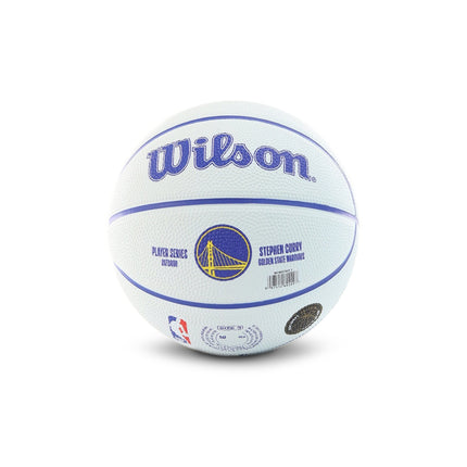 Wilson NBA Stephen Curry Golden State Warriors Player Icon Mini Basketball Größe 3 WZ4007401XB3-