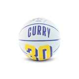 Wilson NBA Stephen Curry Golden State Warriors Player Icon Mini Basketball Größe 3 WZ4007401XB3-