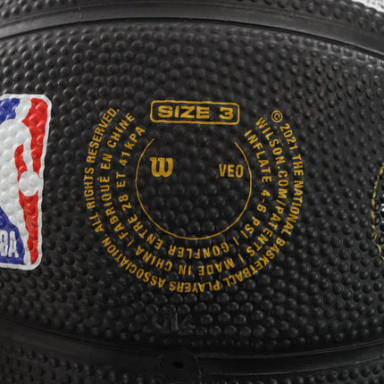 Wilson NBA Trae Young Atlanta Hawks Player Icon Mini Basketball Größe 3 WZ4013101XB3-