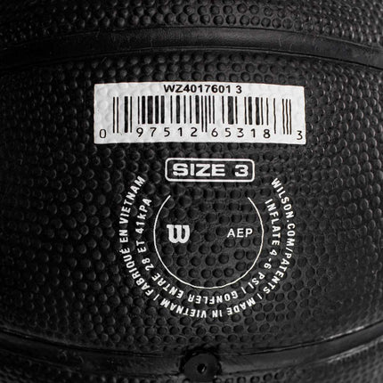 Wilson Los Angeles Lakers NBA Team Tribute Mini Basketball Größe 3 WZ4017601XB3-