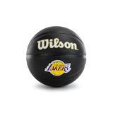 Wilson Los Angeles Lakers NBA Team Tribute Mini Basketball Größe 3 WZ4017601XB3 - schwarz-weiss-gelb