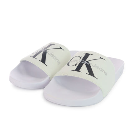 Calvin Klein Slide Monogram Badeschuhe YM00061-YBR-