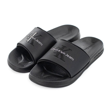 Calvin Klein Monogram Slide Badeschuhe YM00361-BDS-