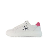 Calvin Klein Chunky Cupsole Laceup YW00823-01W - weiss-pink