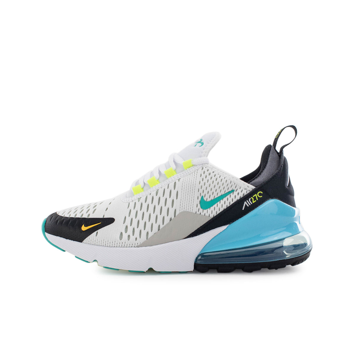 naaien lijn haai Nike Air Max 270 (GS) DJ4604-100 - weiss-schwarz-türkis – Brooklyn Footwear  x Fashion
