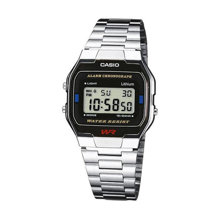 Casio Retro Digital Armband Uhr A163WA-1QES-