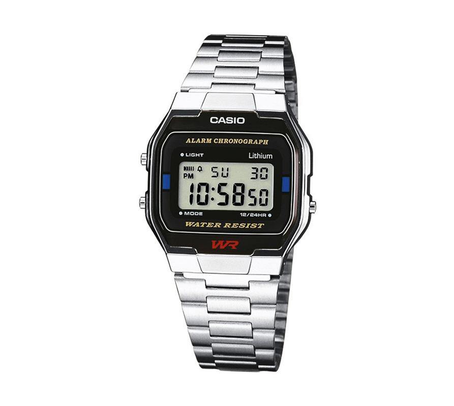 Casio Retro Digital Armband Uhr A163WA-1QES-