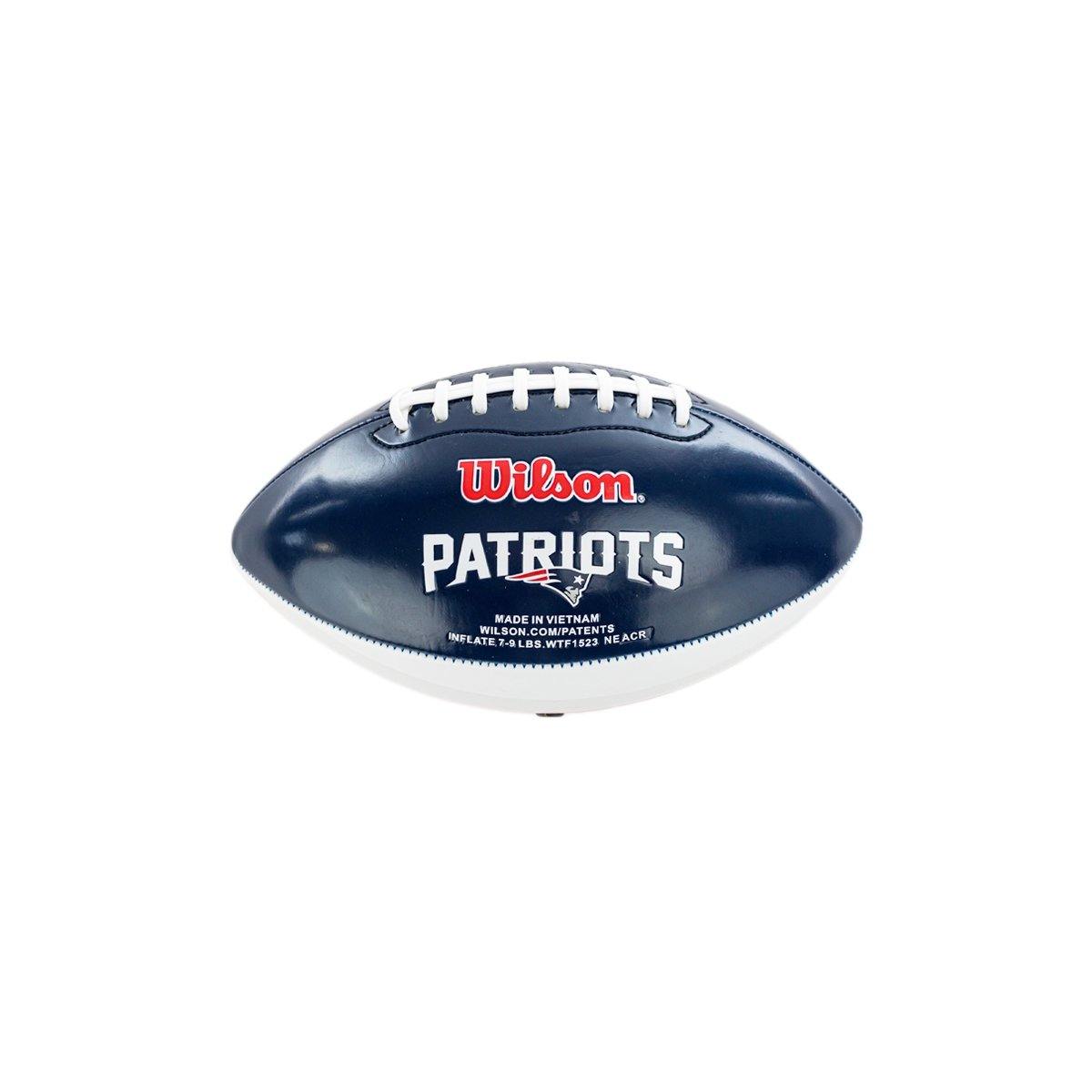 Wilson New England Patriots Mini NFL Team Peewee American Football WTF1523XBNE-
