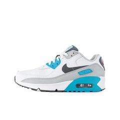 Nike air max 90 gs white mono leather sale