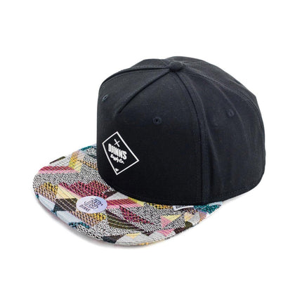 Djinns Rubber Aztek 5 Panel Snapback Cap 1001550alt-