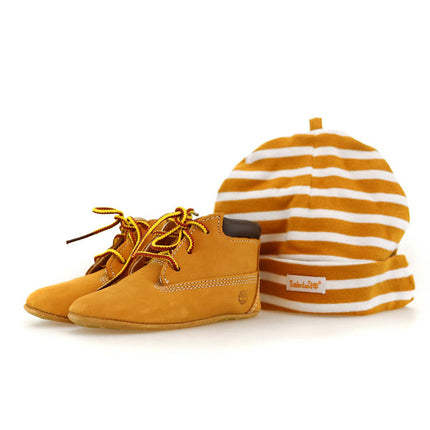 Timberland Crib Bootie with Hat TB09589R2311-