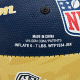 Wilson Los Angeles Rams NFL Junior Team Logo (Gr. 7) American Football WTF1534XBLA-