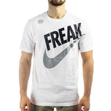 Nike Giannis Dri-Fit Freak T-Shirt BV8265-101 - weiss-schwarz-grau
