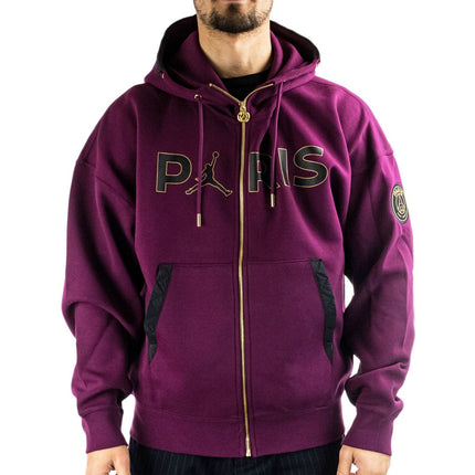 Jordan Paris Saint-Germain Travel Fleece Zip Hoodie CV9910-610-
