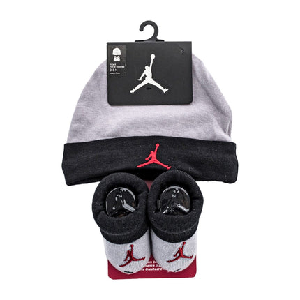 Jordan Jordan Basic Hat and Bootie Combo Set (0-6 Monate) LJ0102-K41-EH-