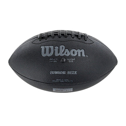 Wilson NFL Jet Black Junior Größe WTF1847XB-
