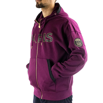 Jordan Paris Saint-Germain Travel Fleece Zip Hoodie CV9910-610-