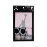 Jordan Jumpman Strampler Set (6-12 Monate) MJ0041-A9Y - pink-hellgrau