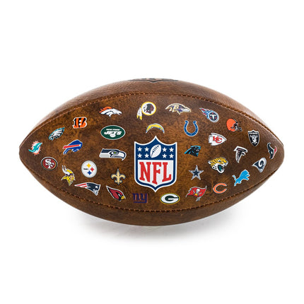 Wilson NFL Junior Throwback FB 32 Team Logo (Gr. 7) American Football WTF1534XBNFL-