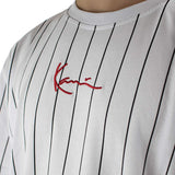 Karl Kani Small Signature Pinstripe T-Shirt 6030152-