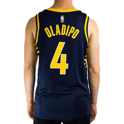 Nike Indiana Pacers NBA #4 Victor Oladipo Icon Edition Swingman Jersey Trikot CW3667-424-