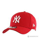 New Era 940 New York Yankees MLB League Basic Cap 10531938 - rot-weiss