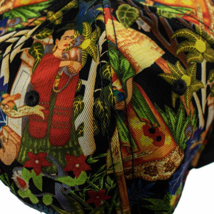 Djinns Frida Linen 6 Panel Snapback Cap 1003855-