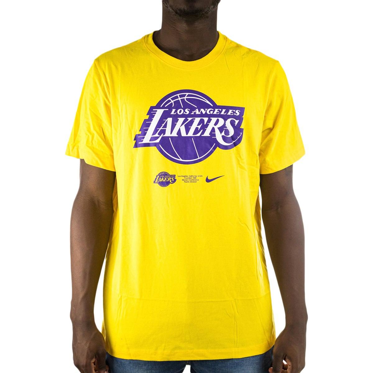 Nike Los Angeles Lakers NBA Logo Dri-Fit T-Shirt CK8381-728-