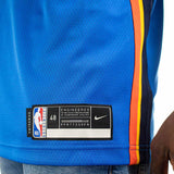 Nike Oklahoma City Thunder NBA Dennis Schroeder #17 Icon Edition Swingman Jersey Trikot CW3676-408-