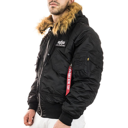 Alpha Industries Inc 45P Hooded Custom Bomber Jacke 113145-285-
